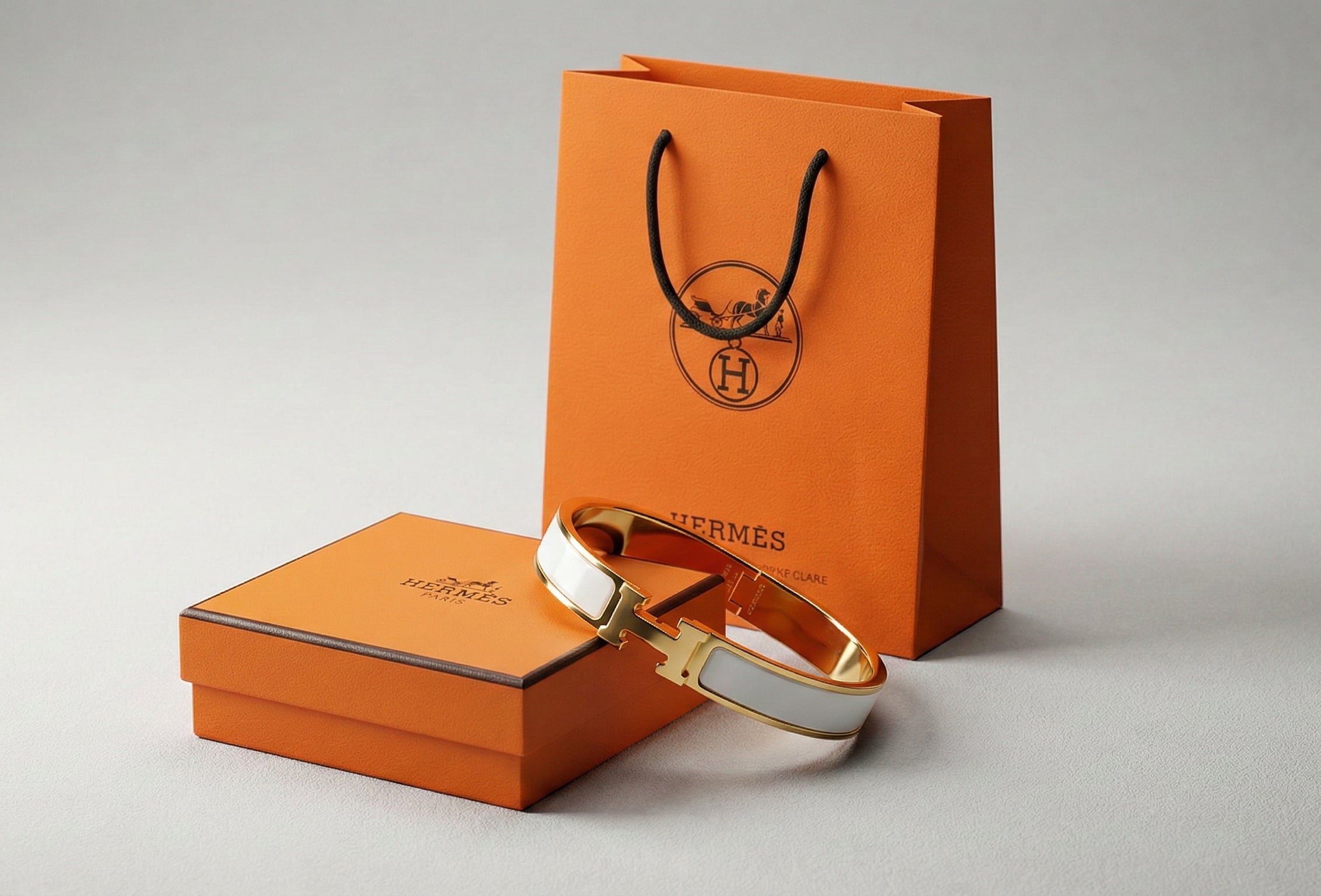 Bracelet Clic H Blanc